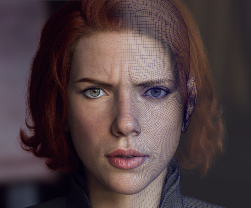 Illustration for article titled Black Widow Model Is Pretty Damn Lifelike